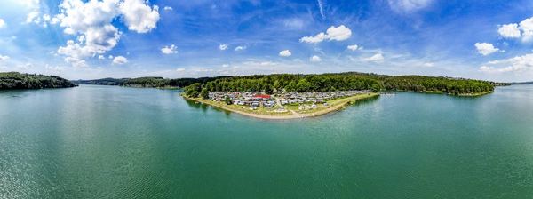 Drohnen-Luftaufnahme: Resortgelände im Sauerland – freiwerk
