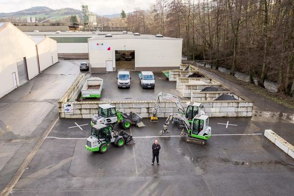 Drohnen-Luftaufnahme: Bauprojekt im Sauerland – freiwerk