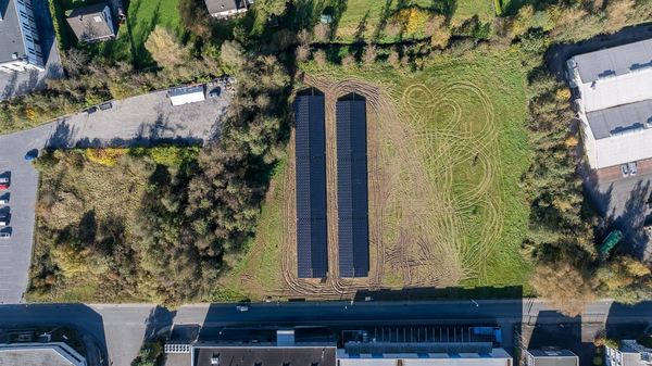 Drohnen-Luftaufnahme: abgeschlossenes Projekt im Sauerland – freiwerk