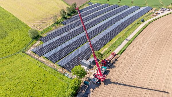 Drohnen-Luftaufnahme: abgeschlossenes Projekt im Sauerland – freiwerk
